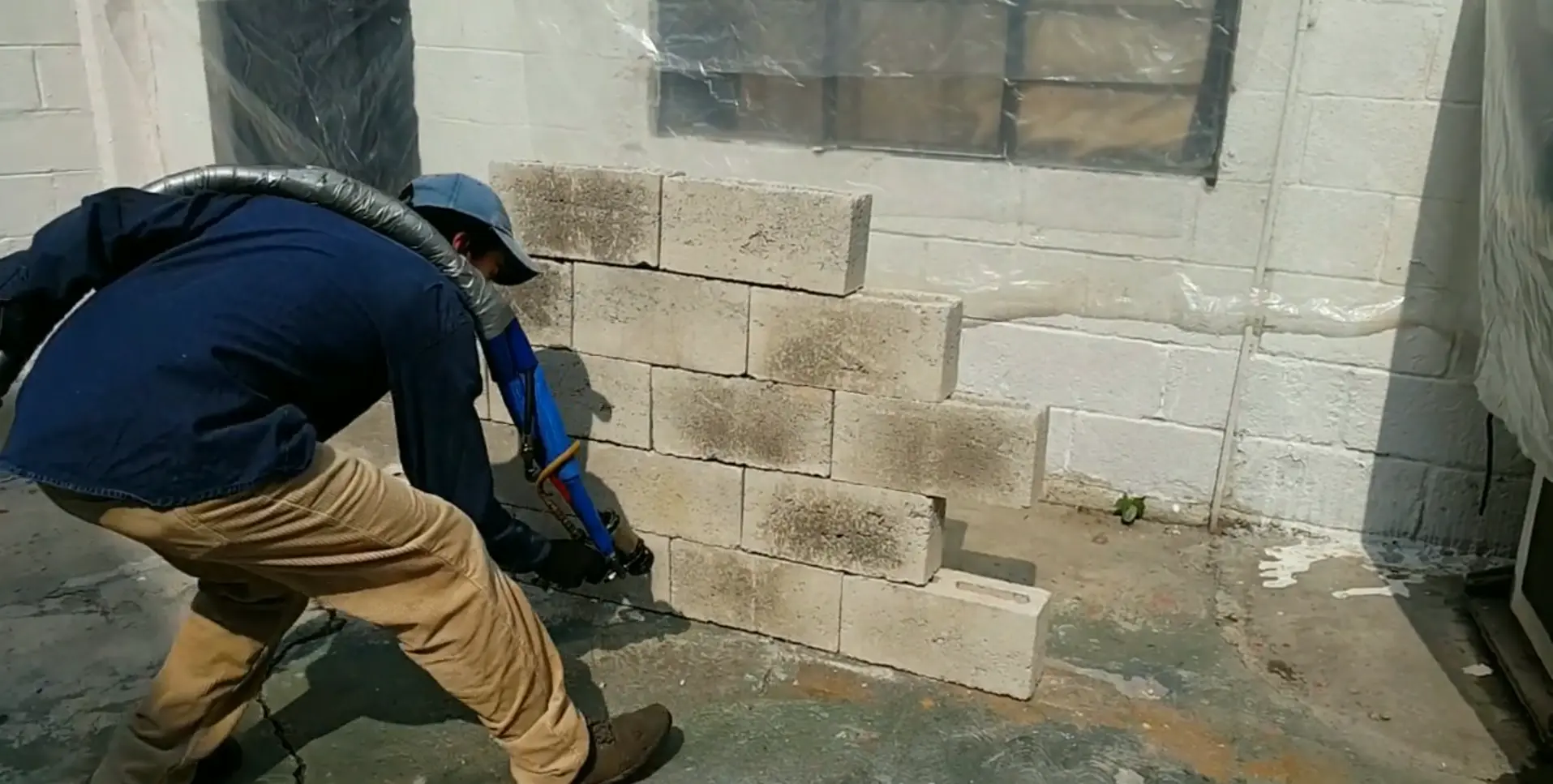 Refuerzo estructural con Poliurea