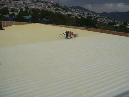 Casos de Excito Impermeabilización y aislamiento termico con Poliuretano en Pachuca